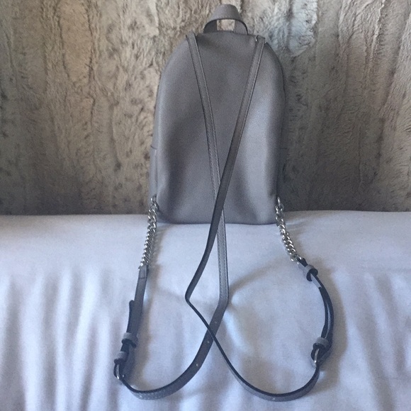 Victoria’s Secret Gray Faux Leather Backpack main image 7
